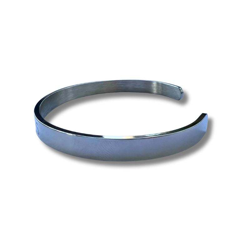 bracelet gravé 'diabète de type 1' en argent