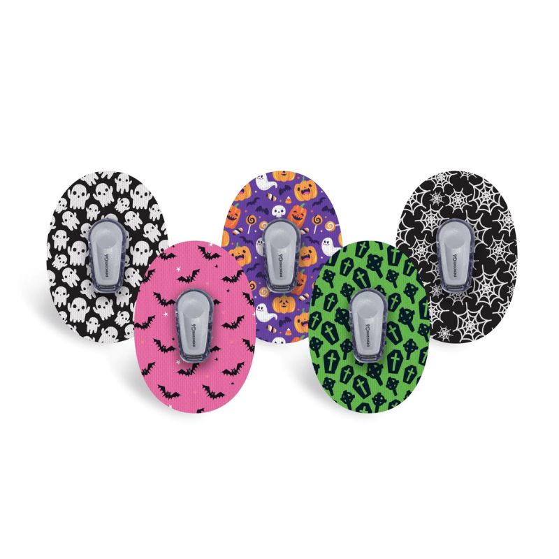 patch/ruban de réparation pour capteur Dexcom G6 Halloween Mix