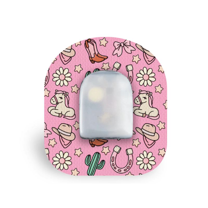 pansement/ruban adhésif pour Omnipod cowgirl