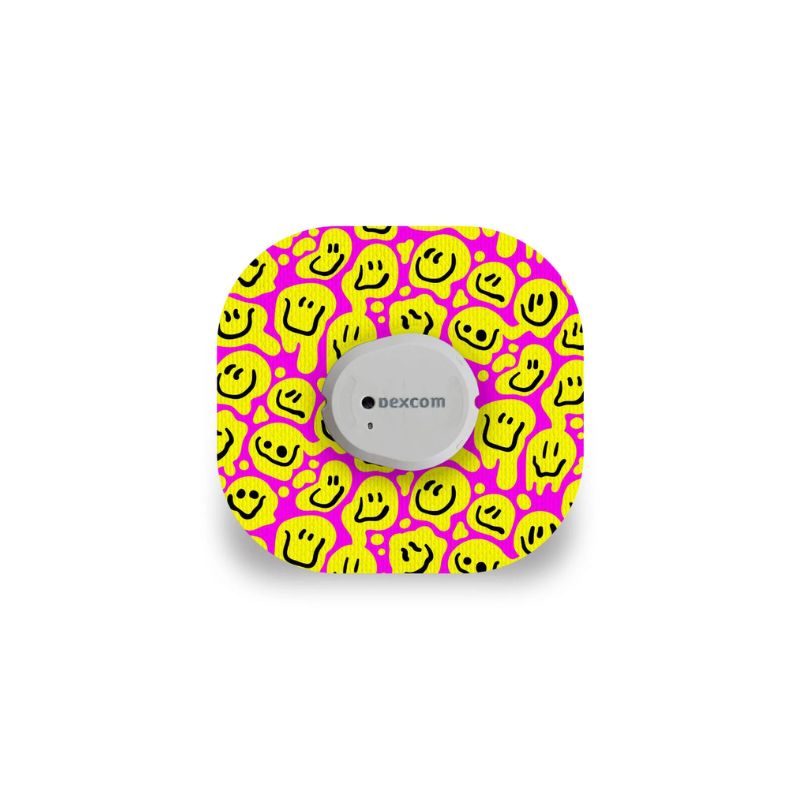 patch de capteur/ruban de réparation pour les émojis joyeux Dexcom G7 / ONE+