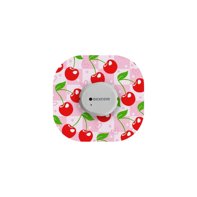 patch/ruban de fixation pour capteur Dexcom G7 / ONE+ mandala bleu