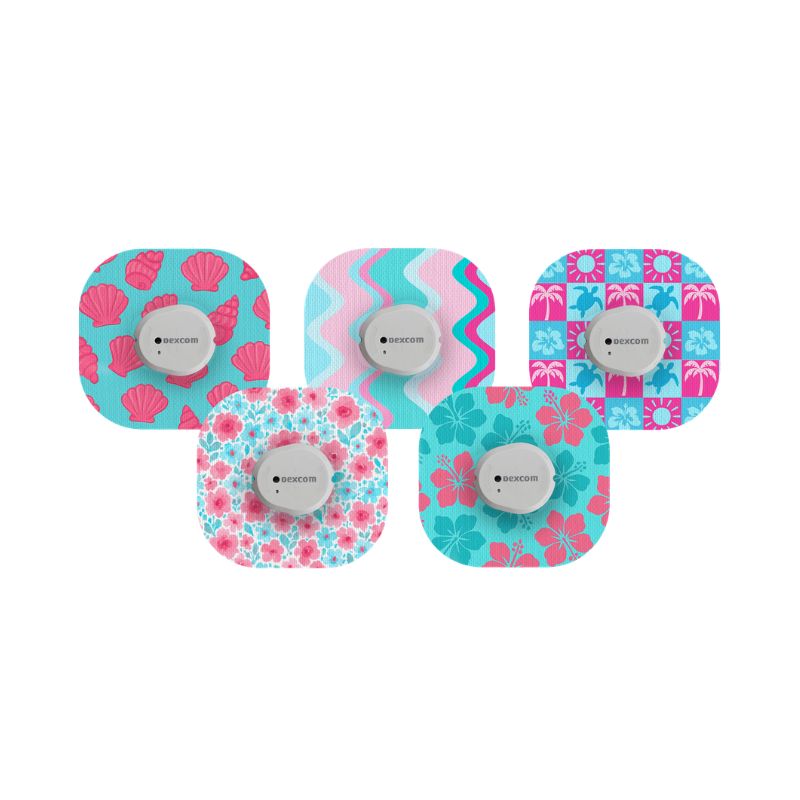 Patch/ruban adhésif de réparation pour capteur Dexcom G7 / ONE+ pool party