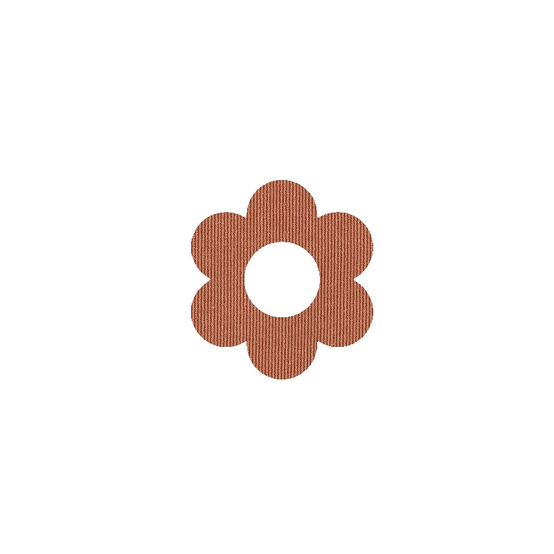 Anneau de plâtre/ruban de fixation fleur pour Dexcom G7 / ONE+ beige