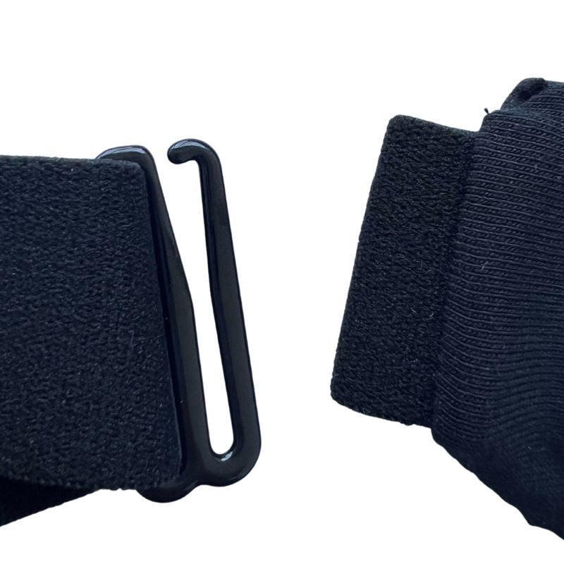 support de pompe à insuline pour taille ronde avec fenêtre noir