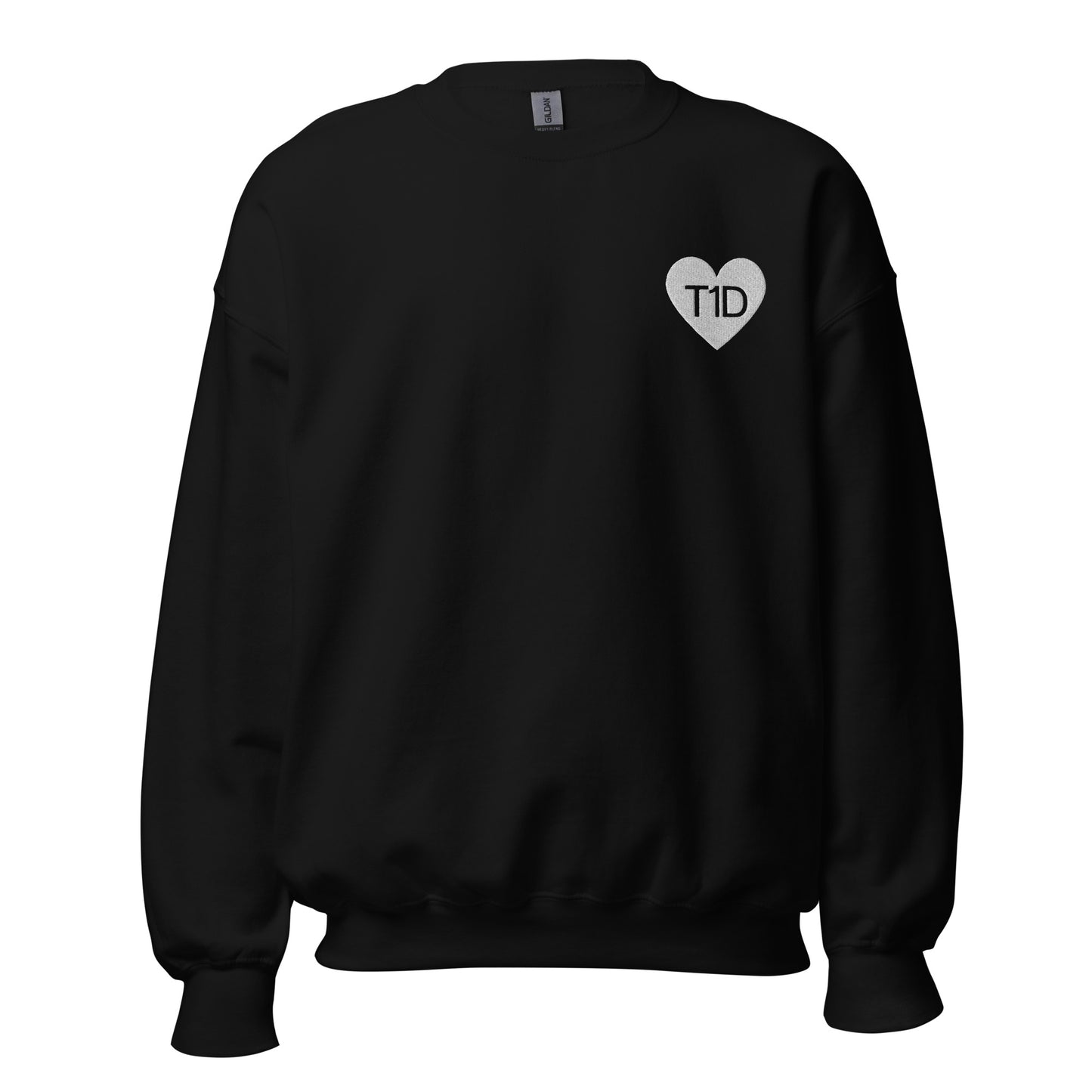 pull unisexe noir 'T1D'