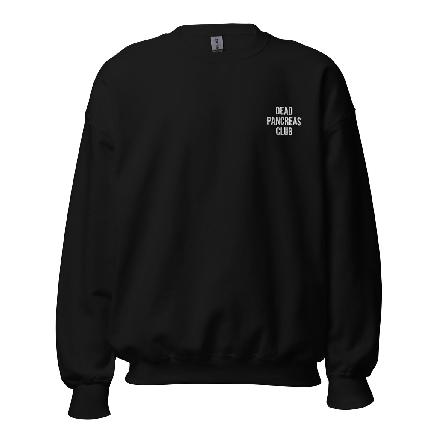 pull noir unisexe 'dead pancreas club'