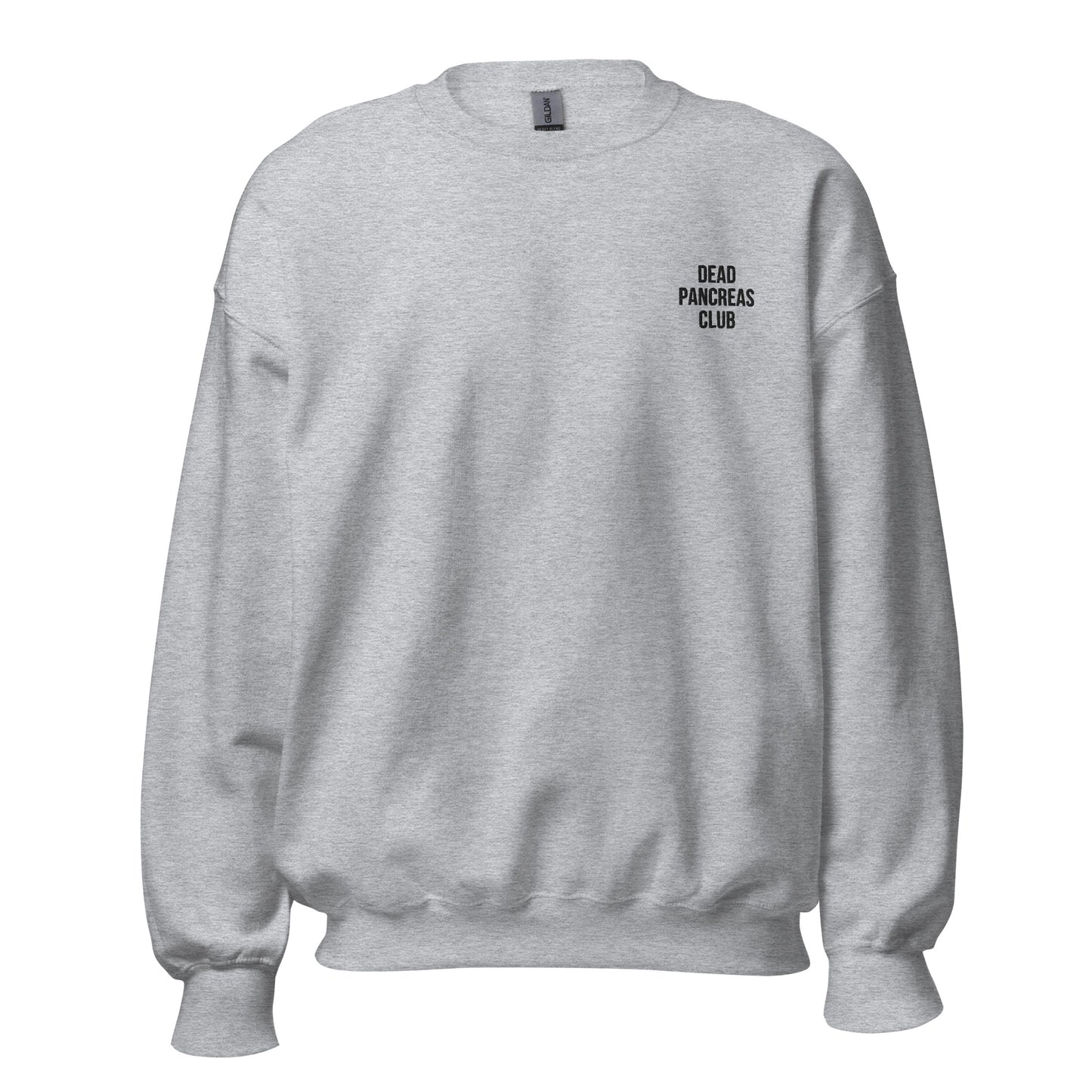 pull gris unisexe 'dead pancreas club'