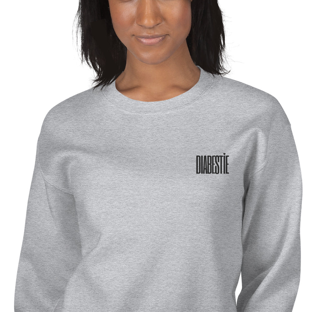 pull unisexe gris 'diabestia'