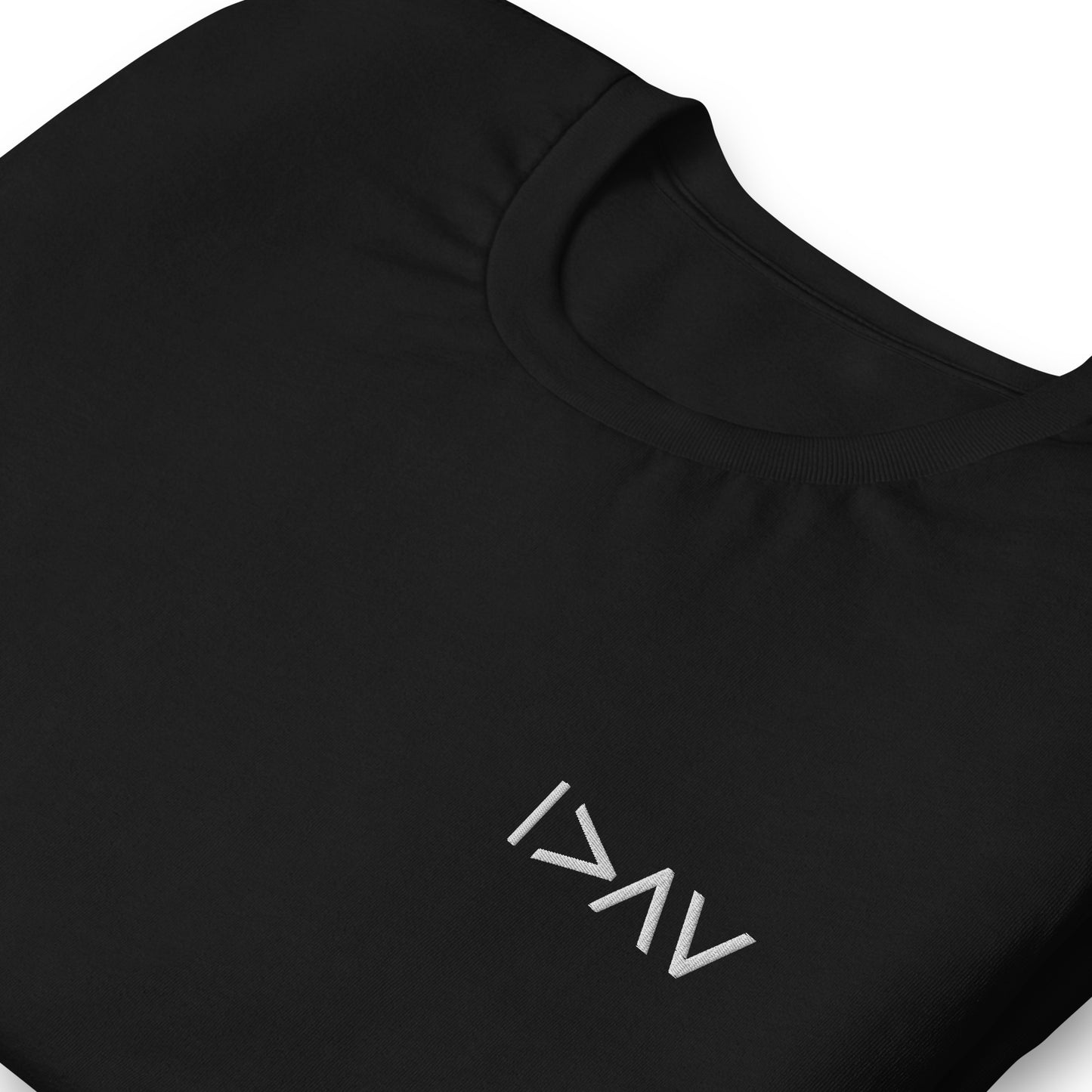 t-shirt noir unisexe 'Je suis plus grand que mes hauts et mes bas'