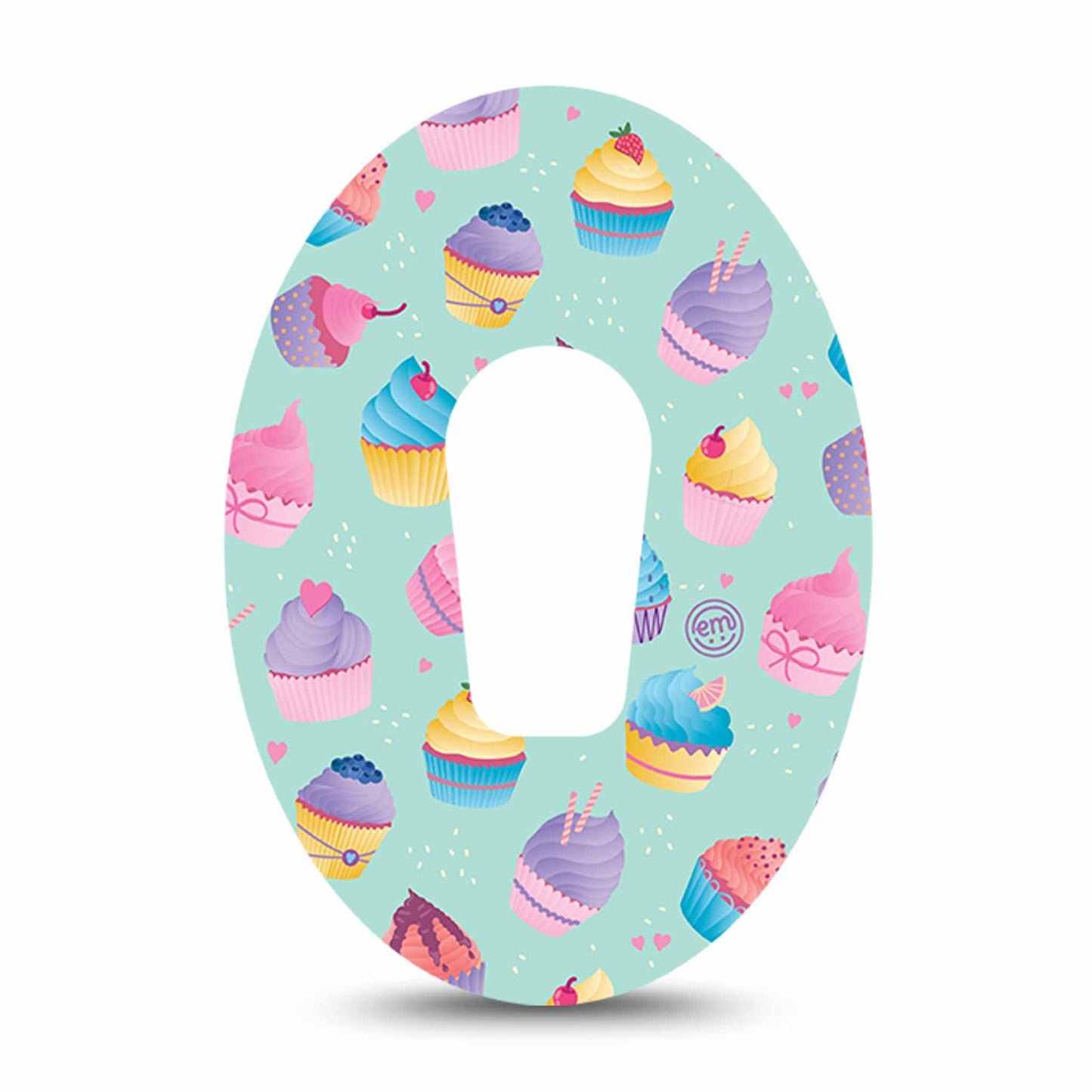 tinsulin pleister fixtape Dexcom G6 cupcakes