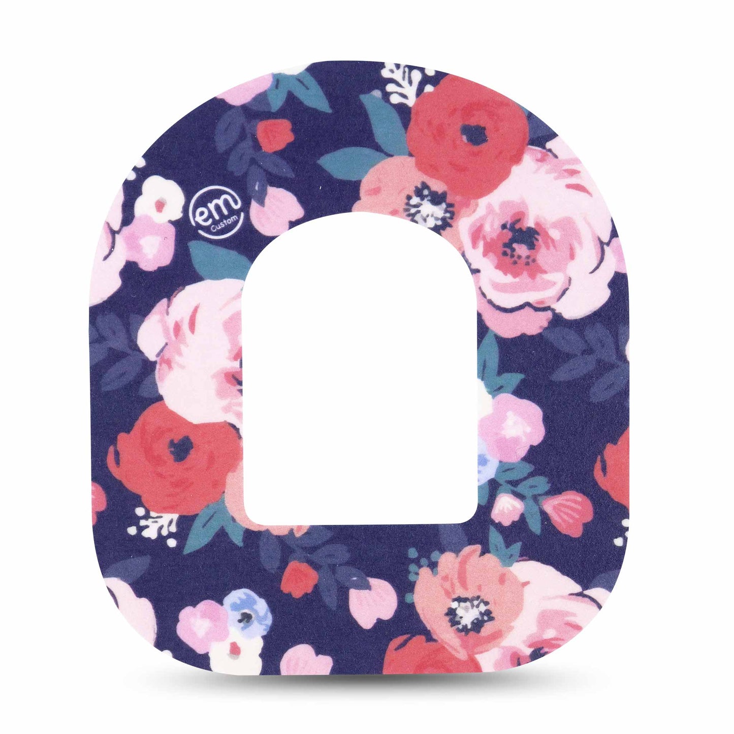 tinsulin pleister fixtape voor omnipod geschilderde bloemen