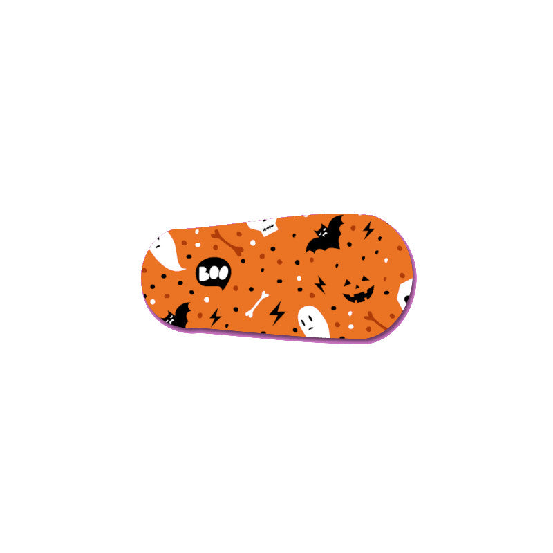 tinsulin vinyl sticker voor Dexcom G6 transmitter halloween oranje