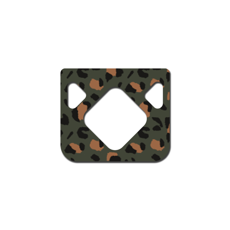 tinsulin insulinepompsticker voor Medtronic Minimed 640G 680G 780G luipaard groen