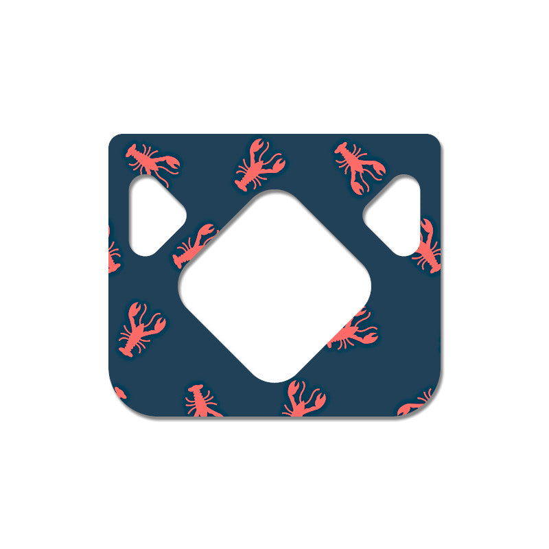 tinsulin toestelsticker voor Medtronic Minimed 640G 670G 780G blauw kreeften