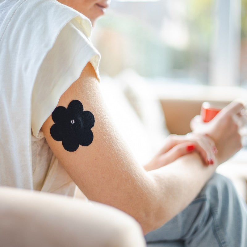 ruban de plâtre/fixation complet pour Freestyle Libre 3 noir