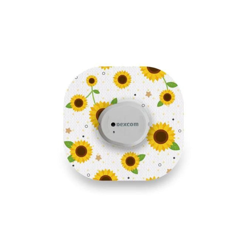 Fixez le ruban/patch pour les tournesols Dexcom G7