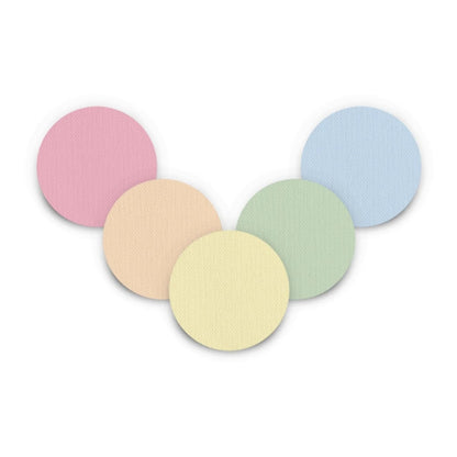 Patch pour capteur/ruban de fixation mélange pastel pour Freestyle Libre 3 (Plus), Instinct & sets de perfusion