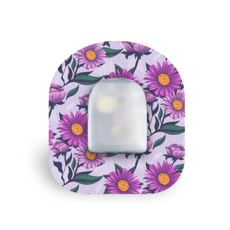 ruban adhésif de plâtre/fixation pour marguerites lilas Omnipod