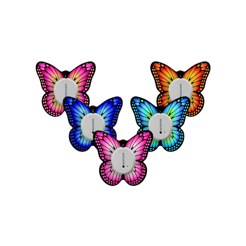 sensorpleister/fixtape voor Dexcom G7 / ONE+ bright butterfly