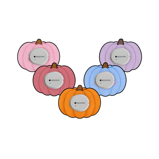 Patch capteur/FixTape pour Dexcom G7 / ONE+ jolies citrouilles