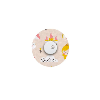 Patch de protection/ruban de fixation petite princesse pour Freestyle Libre 3 (Plus), Instinct & kits de perfusion