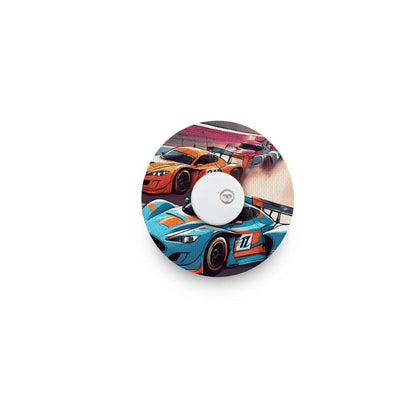 Patch capteur/ruban de fixation pour voitures de course pour Freestyle Libre 3 (Plus), Instinct & sets de perfusion