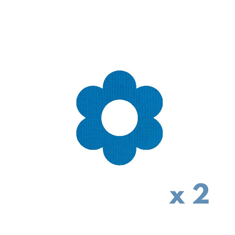 ruban adhésif de plâtre/fixation pour Freestyle Libre 3 fleur bleu