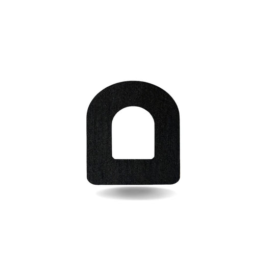 Zwarte verstevigende pleister voor Omnipod