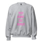 pull unisexe gris 'test count eat repeat'