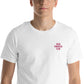 t-shirt blanc unisexe 'dead pancreas club'