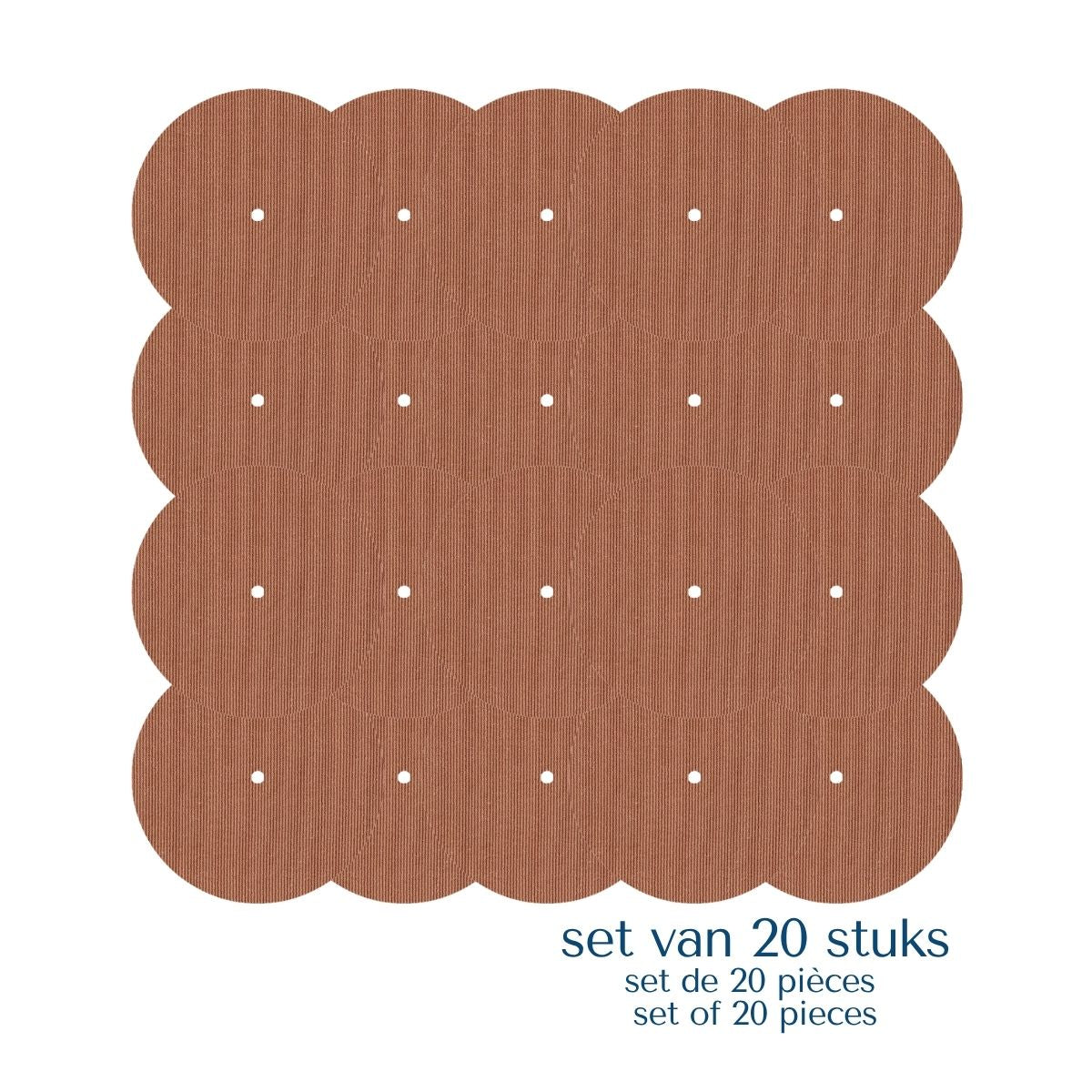 Set van 20 beige volle pleisters voor Simplera en Freestyle Libre 2